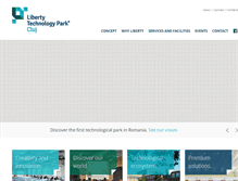 Tablet Screenshot of libertytechpark.com